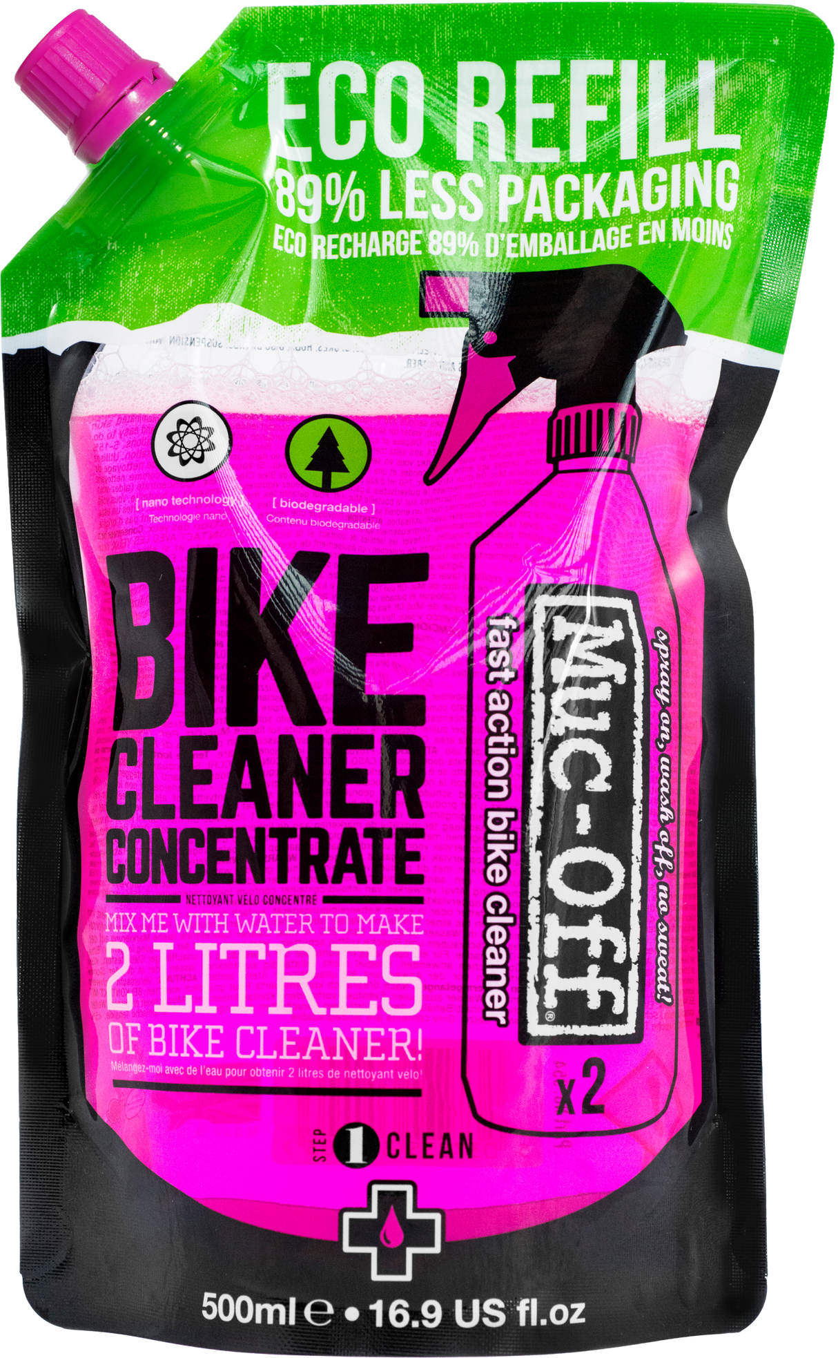 MUC-OFFNano Gel 500ml Pouch354US