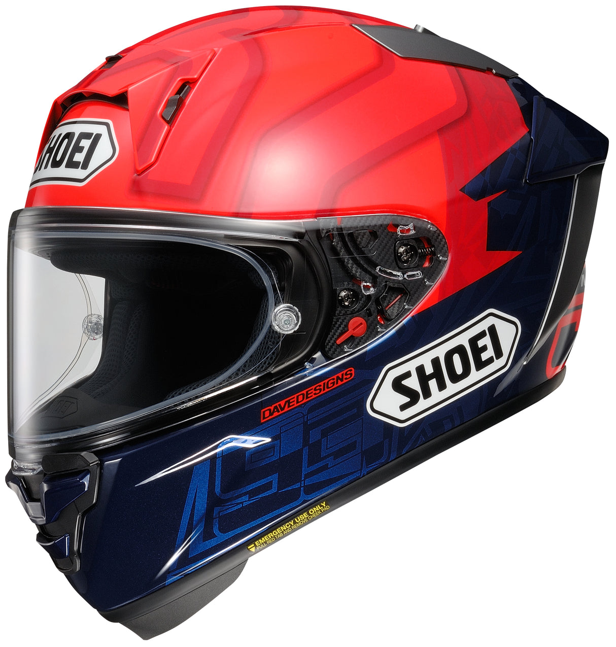 Shoei X-15 Marquez 7 Tc-1 Lrg 105130106