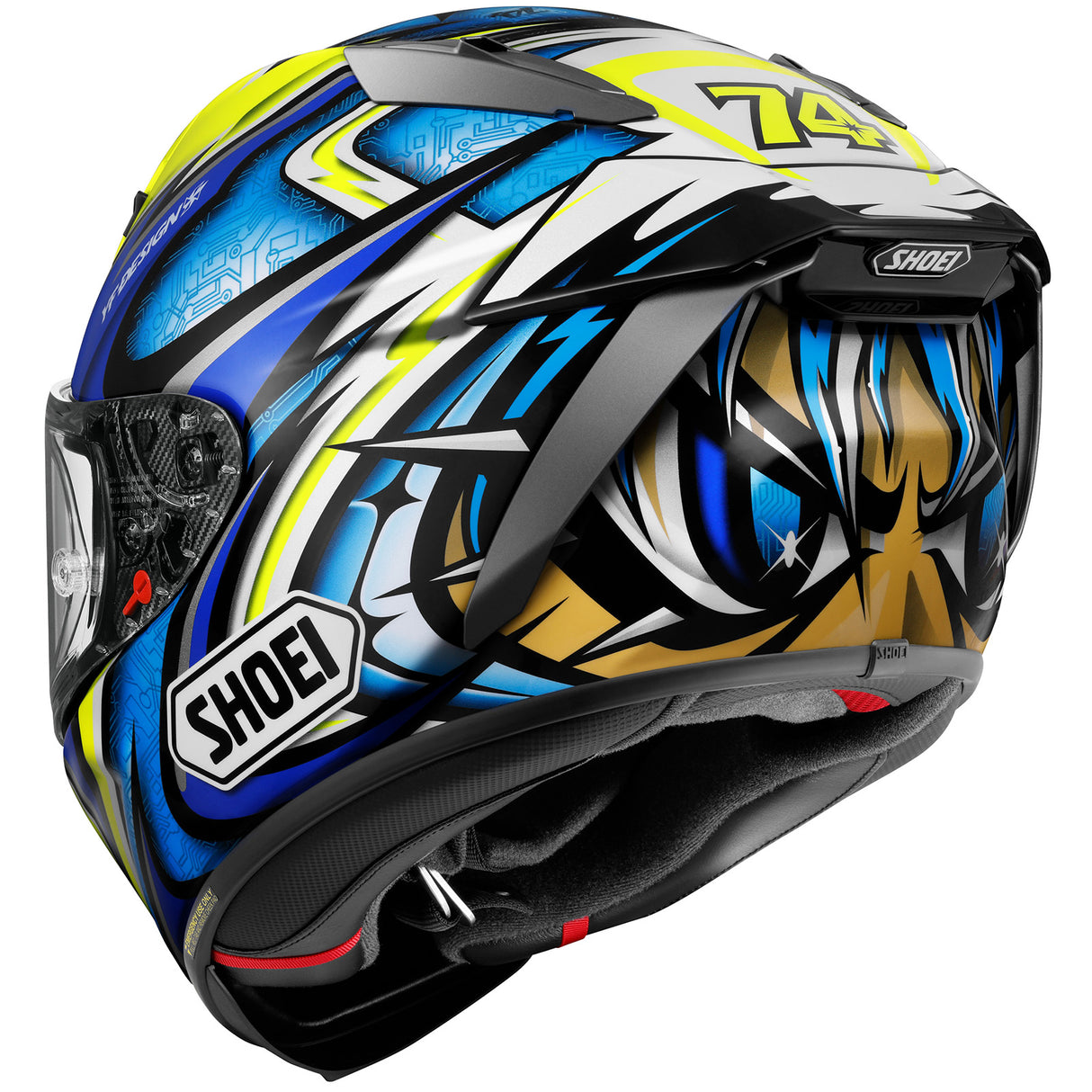 Shoei X-15 Daijiro Tc-3 Lrg 0105-2103-06 - Large