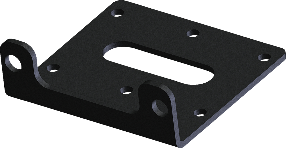 KFI PRODUCTS Winch Fairlead Mount - Standard - WARN 101715
