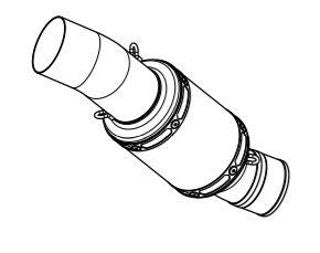 AKRAPOVIC Track Day Link Pipe Tuono V4 1100 2021-2022 L-A10E11/TD 1812-0547