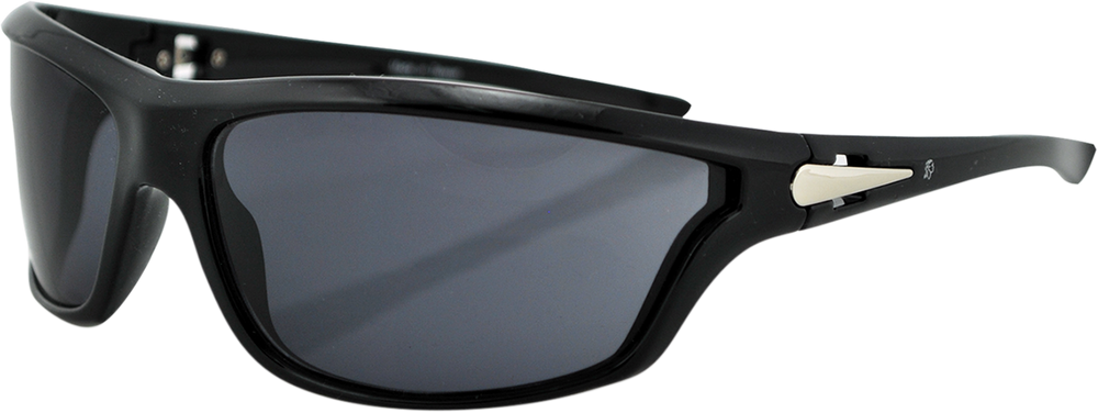 ZAN HEADGEAR Florida Sunglasses - Shiny Black - Smoke EZFL01