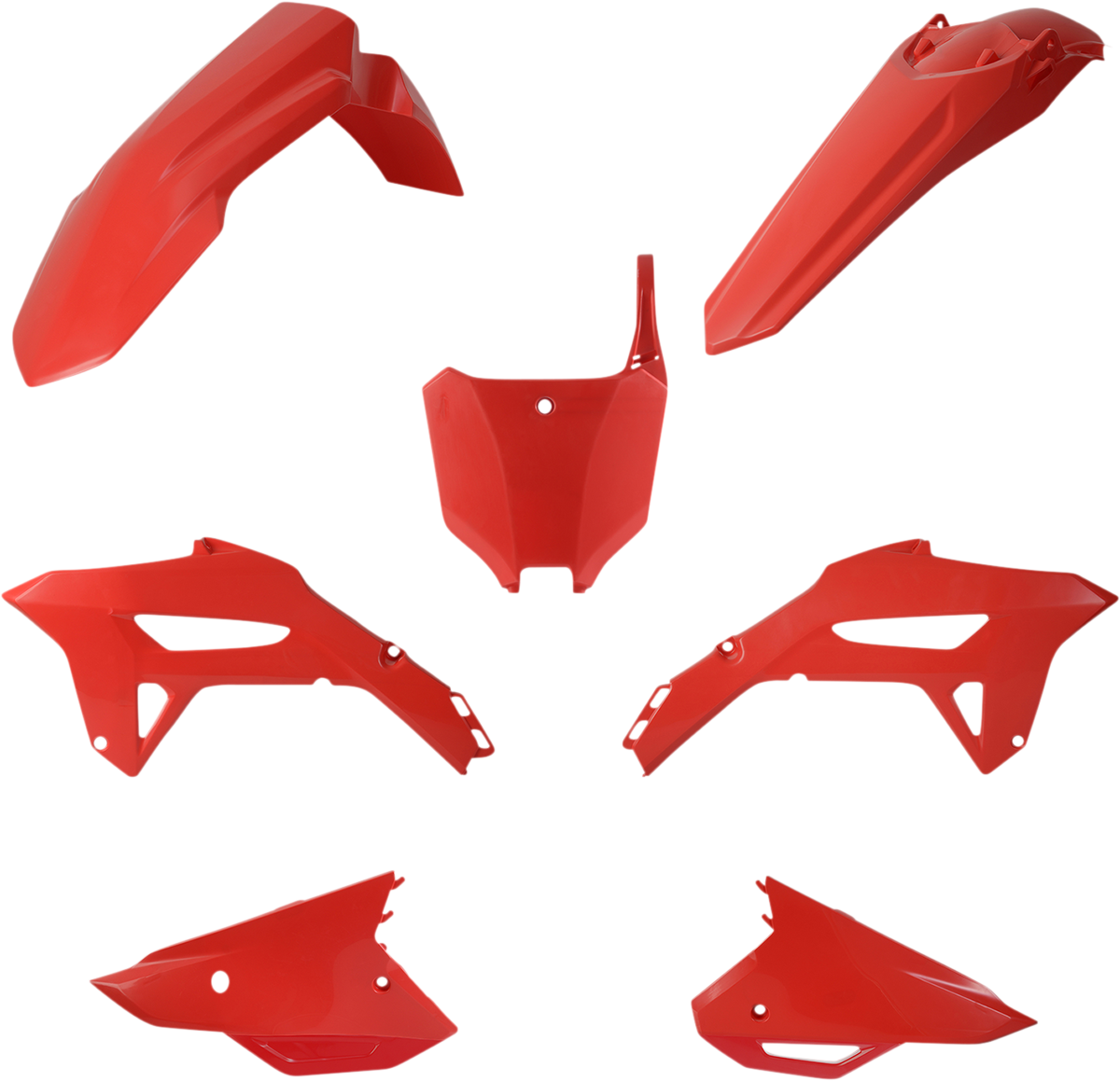 CYCRA Plastic Body Kit - Red CRF250R 2022-2023 / CRF450R 2021-2023 1CYC-9431-32