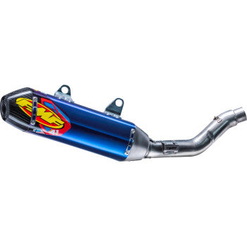 FMF 4.1 RCT Slip-On Muffler - Anodized/Titanium - Carbon Cap - Honda CRF250R/RX 2025 041619  1821-2183