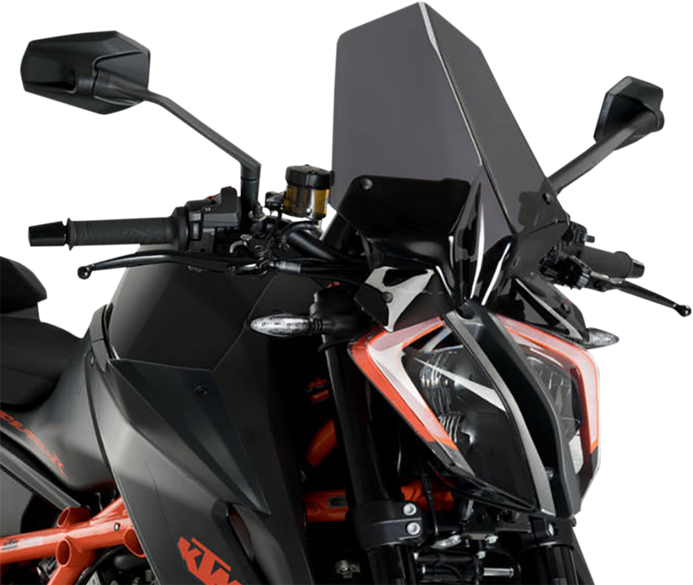 PUIG HI-TECH PARTS New Generation Windscreen - Dark Smoke 20461F