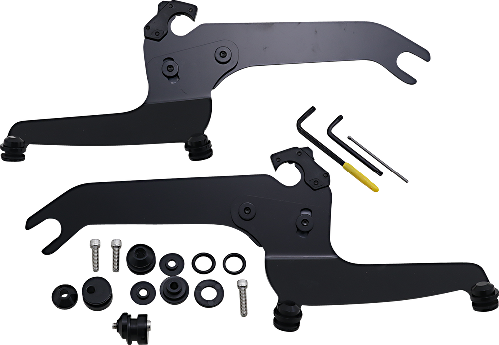 MEMPHIS SHADES Sportshield Trigger Lock Complete Mount Kit - Black MEB2052