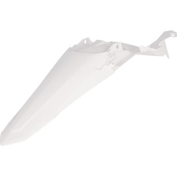 CYCRA Replica Rear Fender - White - Yamaha 1CYC-1517-30