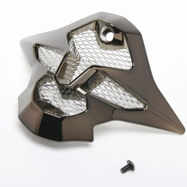 Shoei Vfx-W Mouthpiece Chrome Blk 245217005