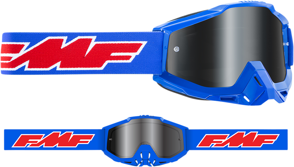 FMF PowerBomb Sand Goggles - Rocket - Blue - Smoke F-50043-00002 2601-2984