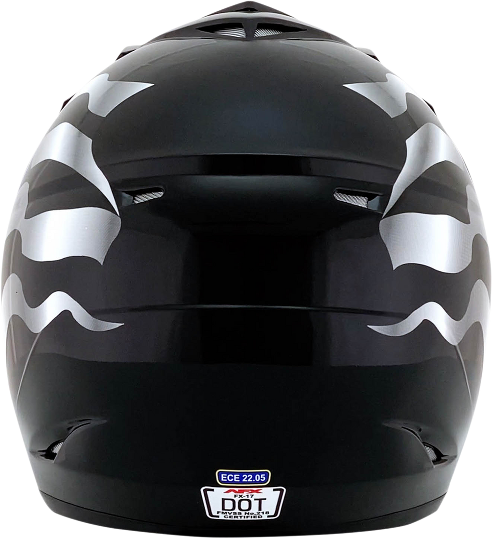 AFX FX-17 Helmet - Flag - Stealth - 3XL 0110-7629