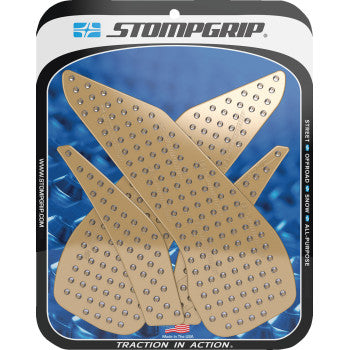 STOMPGRIP Traction Pad Tank Grips - Volcano - Clear - Hypermotard 950/SP 55-10-0166C