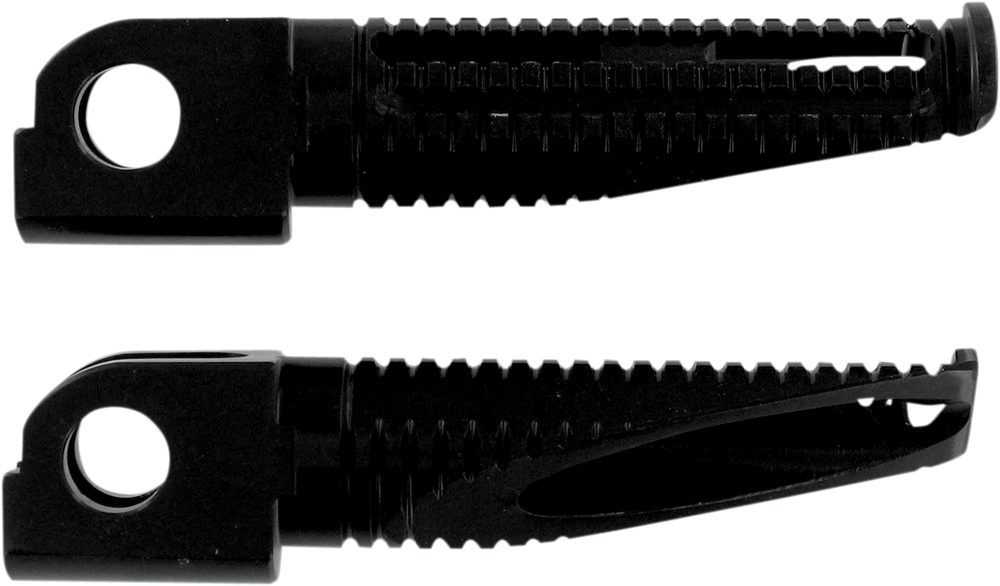 COMPETITION WERKES Footpegs - Black - Kawasaki 1GPK-BK