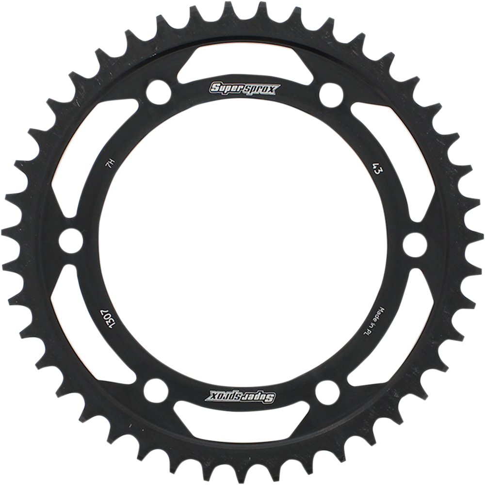 SUPERSPROX Rear Sprocket - 43 Tooth RFE-1307-43-BLK