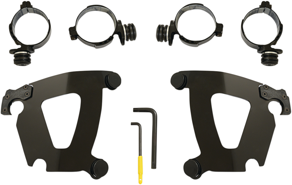 MEMPHIS SHADES Road Warrior Mounting Kit - Black - FXFB MEB2050