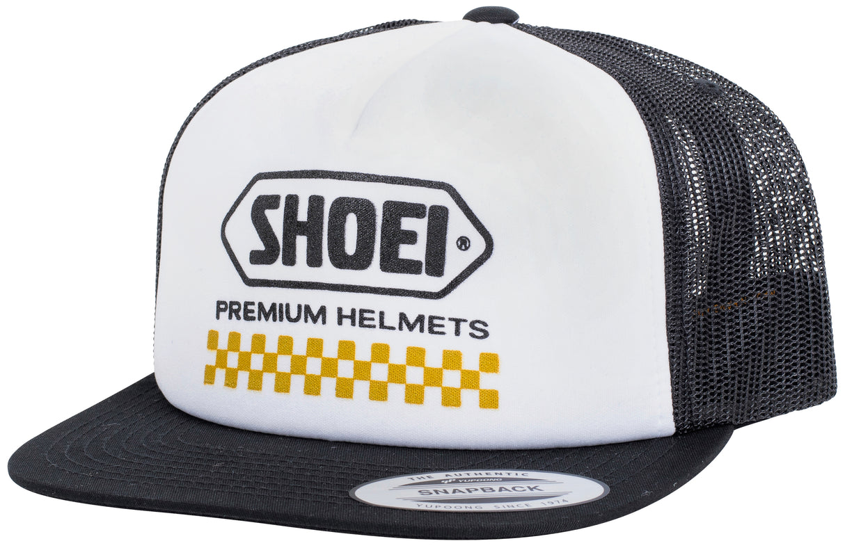 Shoei Shoei Trucker Hat Bk/Wh/Gd 411610500