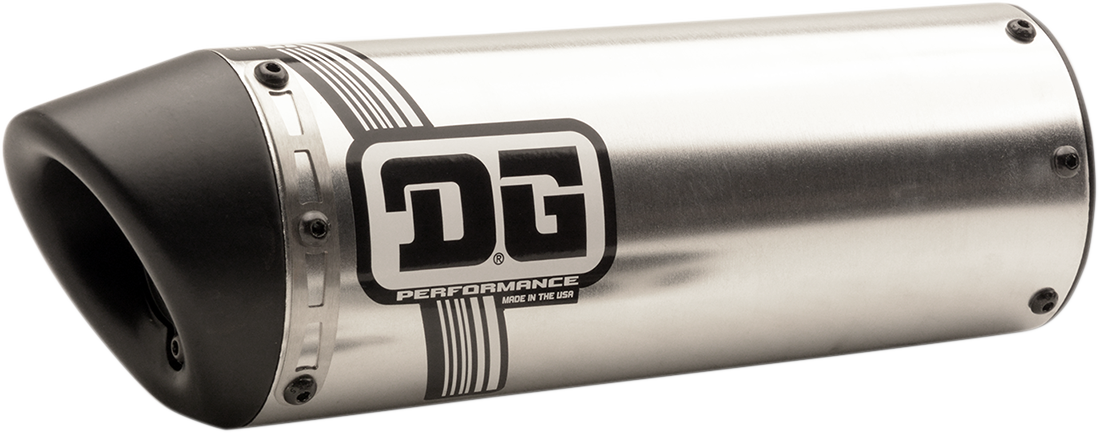 DG PERFORMANCE Universal Slip-On Exhaust - V2 071-9000