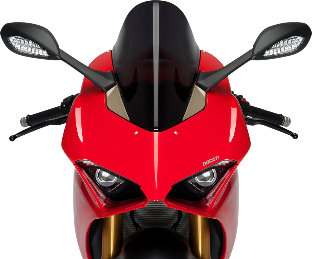 PUIG HI-TECH PARTS Race Windscreen - Blue - Ducati 9690N