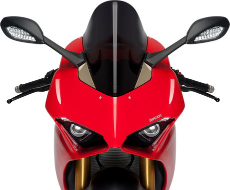 PUIG HI-TECH PARTS Race Windscreen - Blue - Ducati 9690N