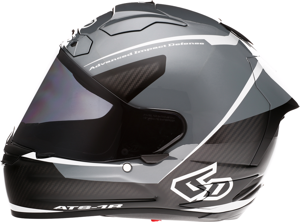 6D ATS-1R Helmet - Alpha - Silver - XL 30-0588