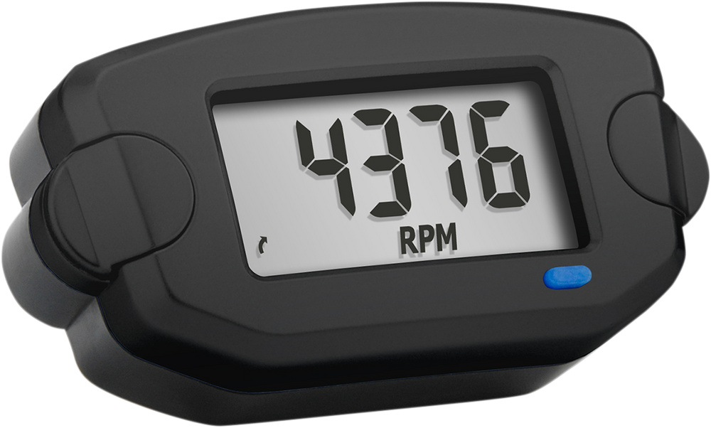 TRAIL TECH TTO Tach/Hour Meter - Black 742-A00