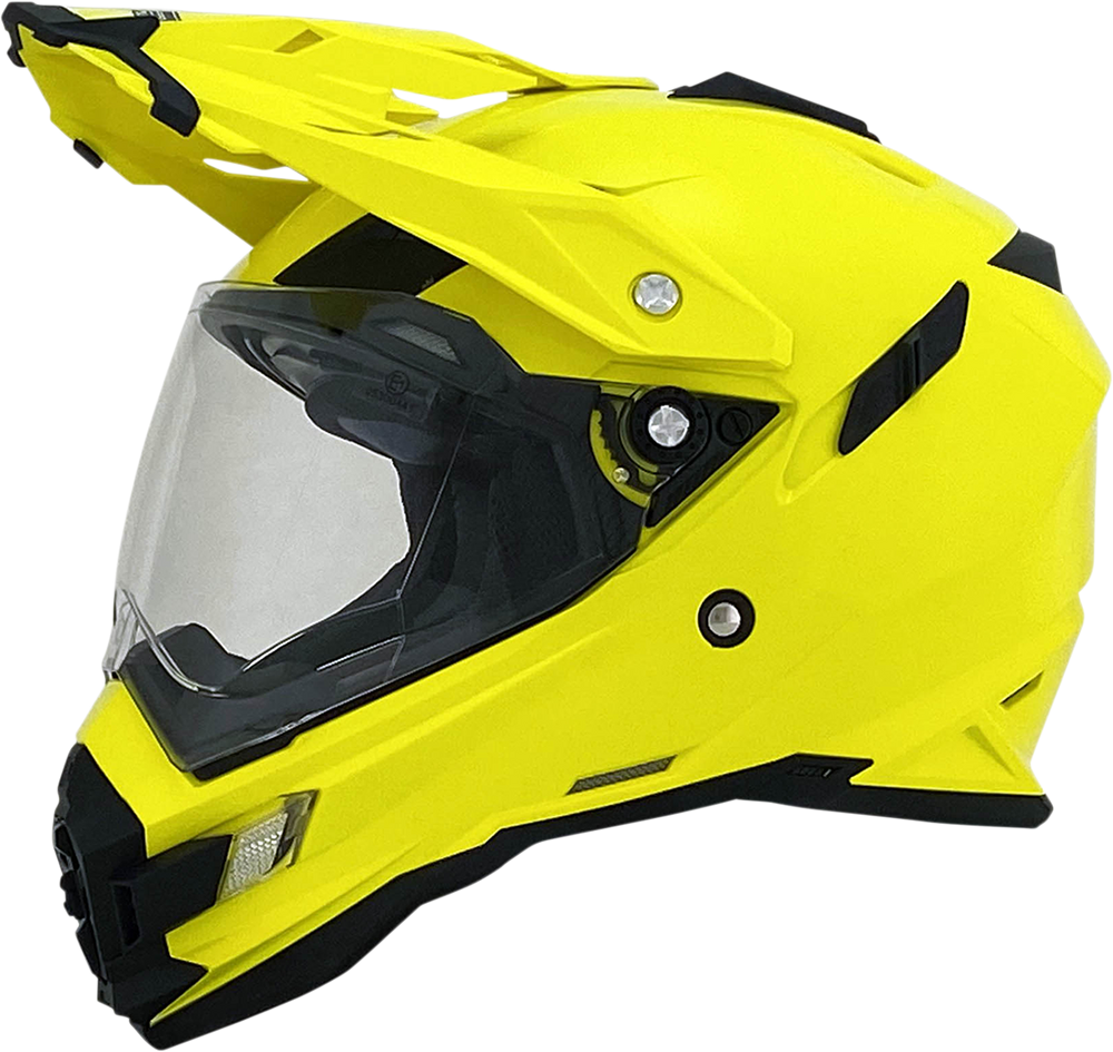 AFX FX-41DS Helmet - Hi-Vis Yellow - Large 0110-3775