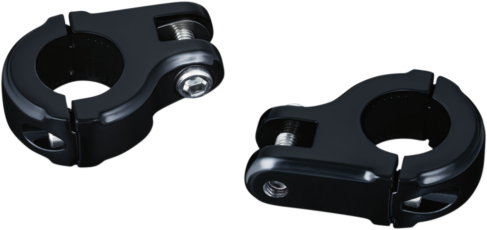 KURYAKYN Highway Peg Mount - Black - 1.25" 7616