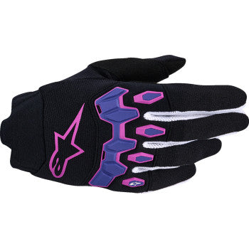 ALPINESTARS Full Bore V2 Gloves - Purple/Black - Small 3560426-381-S