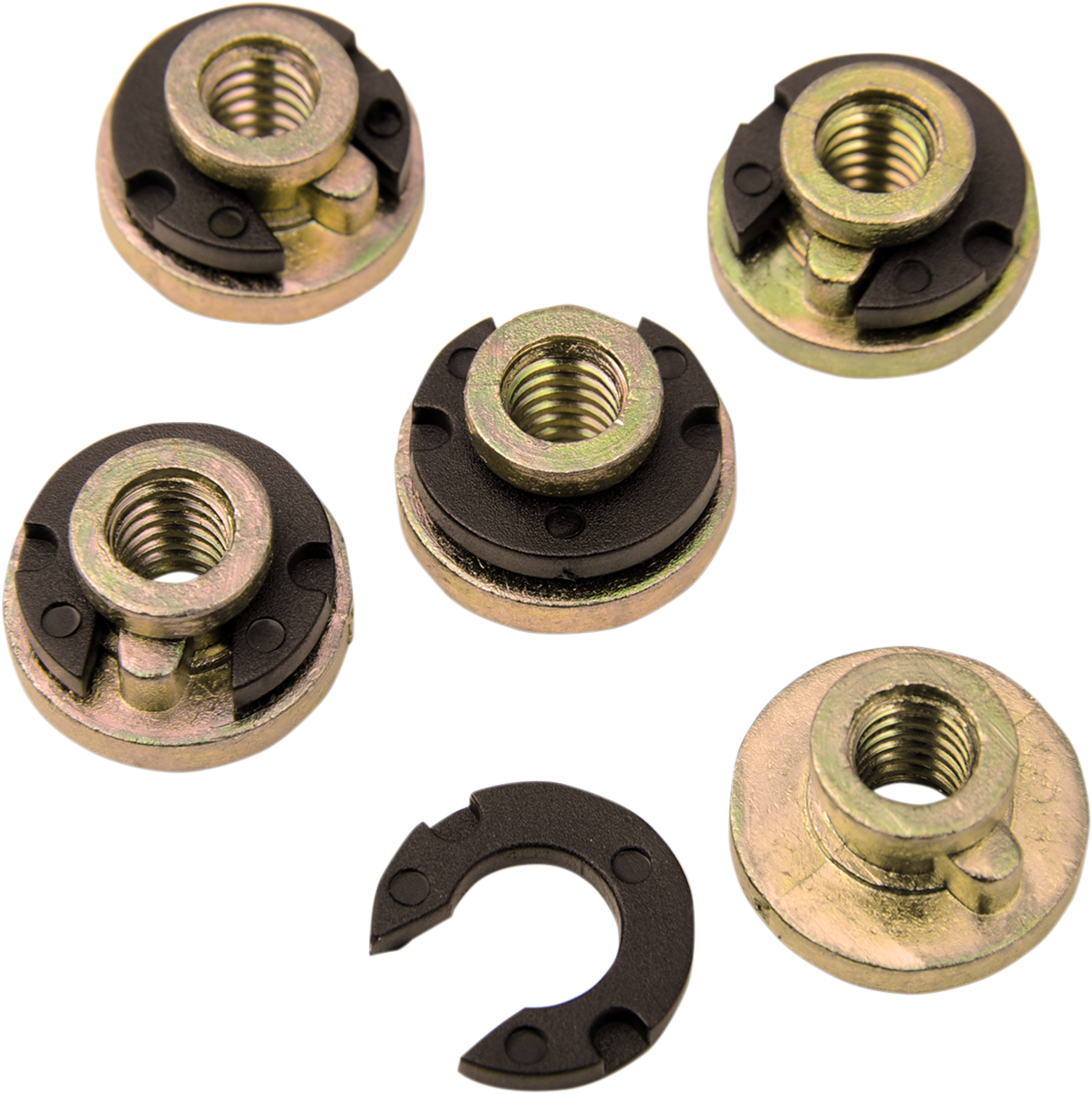 DRAG SPECIALTIES 1/4"-20 Seat Mount Nuts Note: Sold to dealer in 5-pack. DS490045-5-HC-3