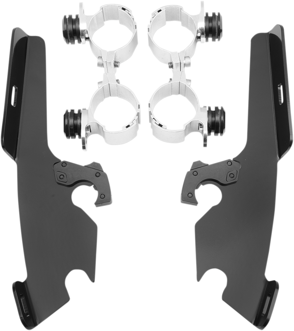 MEMPHIS SHADES Fats/Slim Trigger Lock Mounting Kit - Sabre/Stateline - Black MEB1943