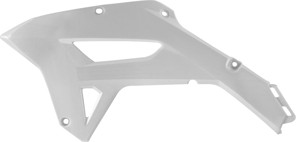 POLISPORT Radiator Cover - White - CRF 450RX 8476000002