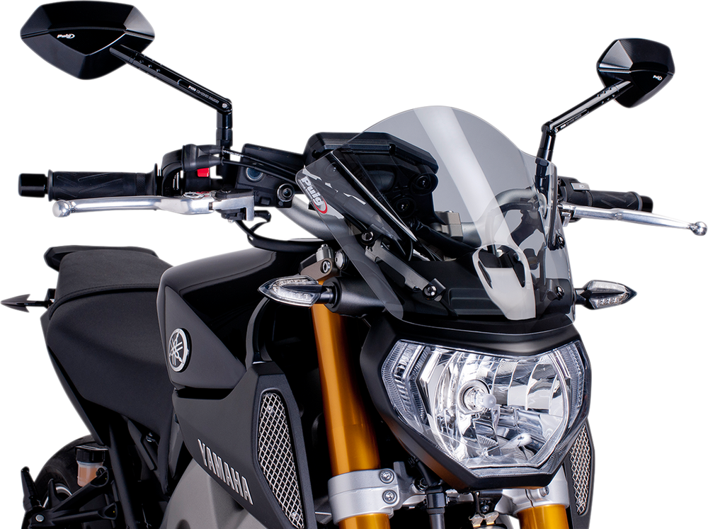 PUIG HI-TECH PARTS New Generation Windscreen - Smoke - MT09 6859H