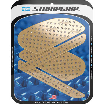 STOMPGRIP Traction Pad Tank Grips - Volcano - Clear - Ninja H2 55-10-0108C