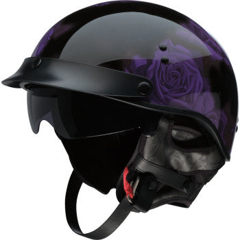 Z1R Vagrant NC Helmet - Rose - Black/Purple - Medium 0103-1446