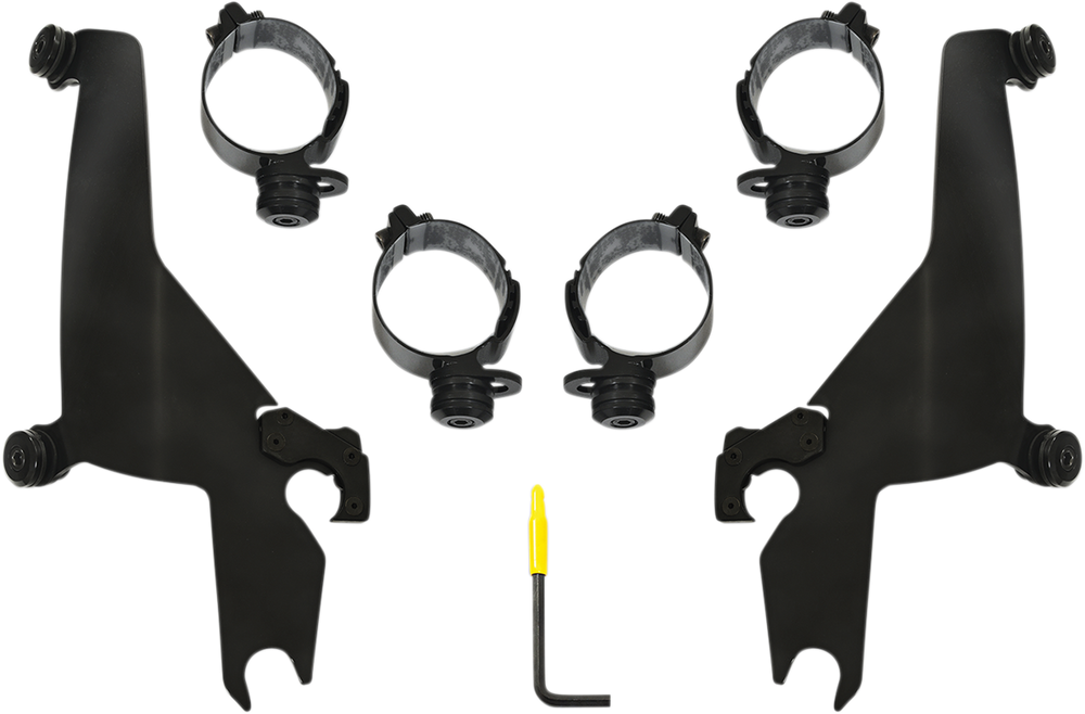 MEMPHIS SHADES Sportshield Trigger-Lock Mounting Kit - Black - FLSB MEB2047