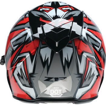 Z1R Warrant Snow Helmet - Neuron - Red/White - Small 0101-17218