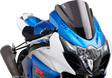 PUIG HI-TECH PARTS Race Windscreen - Dark Smoke - GSXR1000 4933F