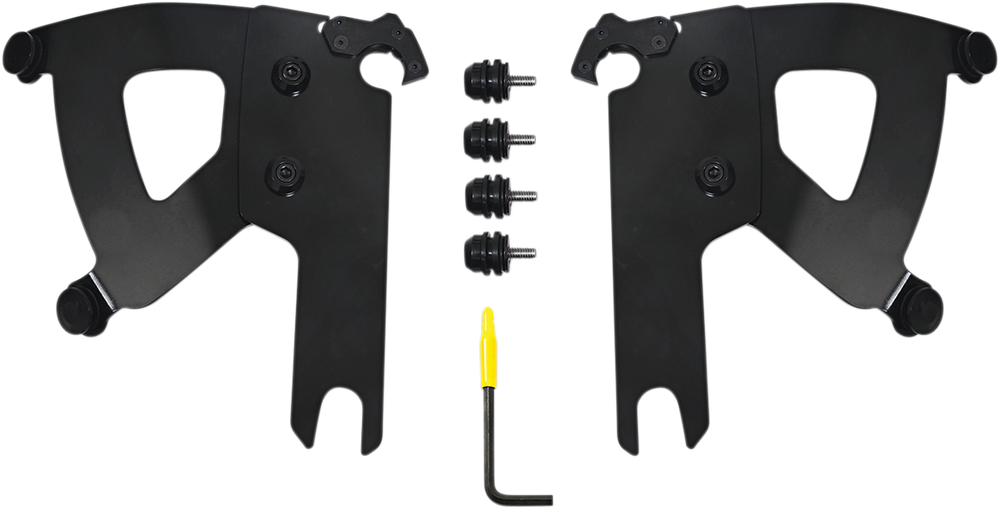MEMPHIS SHADES Road Warrior Mounting Kit - Black - FLHRS/XS MEB2040