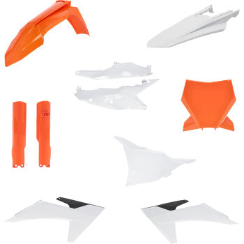 ACERBIS Full Body Kit - '24 OEM Orange/White/Black - KTM '23-'24 2986510275