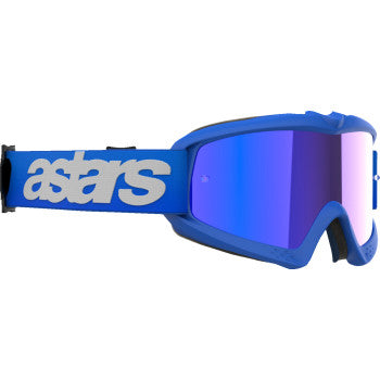 ALPINESTARS GOGGLES Youth Vision Goggle - Blaze - Blue - Blue Mirror 5140425-7271
