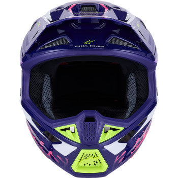 ALPINESTARS SM7 Helmet - Deed - Gloss Purple/Pink - 2XL 8302426-3142-XXL