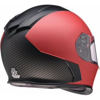 Z1R Warrant Helmet - Carbon - Red - XS 0101-17426