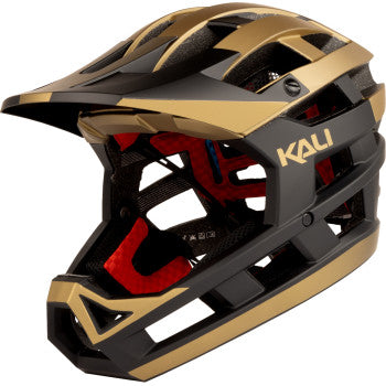 KALI Invader 2.0 Helmet - Golden - Matte Black/Gold - L-2XL 221825217