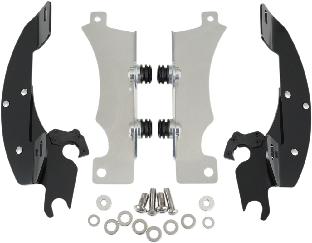 MEMPHIS SHADES Batwing Trigger Lock Mounting Kit - XV 950 - Black MEK1916