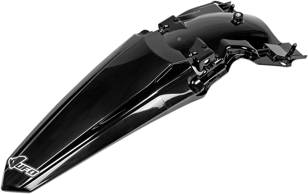 UFO MX Rear Fender - Black KA04749001