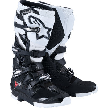 ALPINESTARS Tech 7 Enduro Boots - Black/White - US 7 2010426-12-7