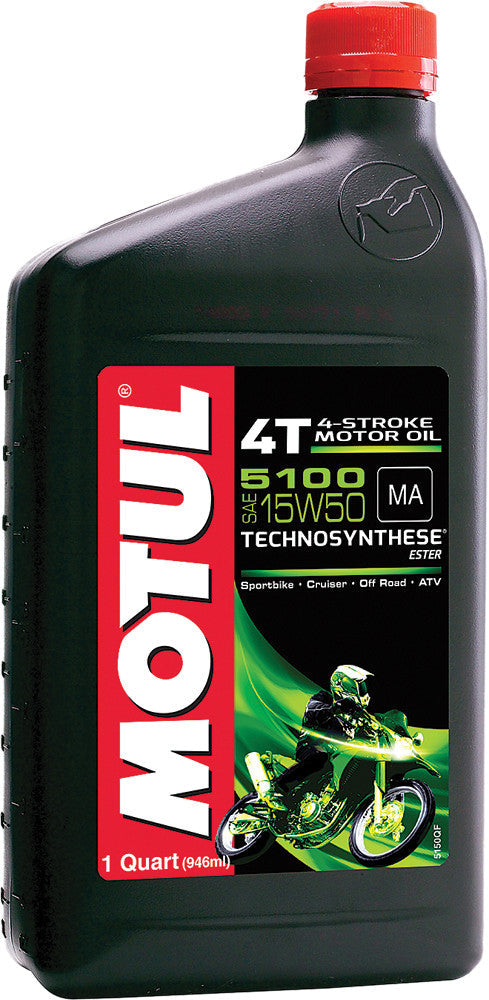 MOTUL5100 Ester/Synthetic Engine Oil 15w-50 1qt108090