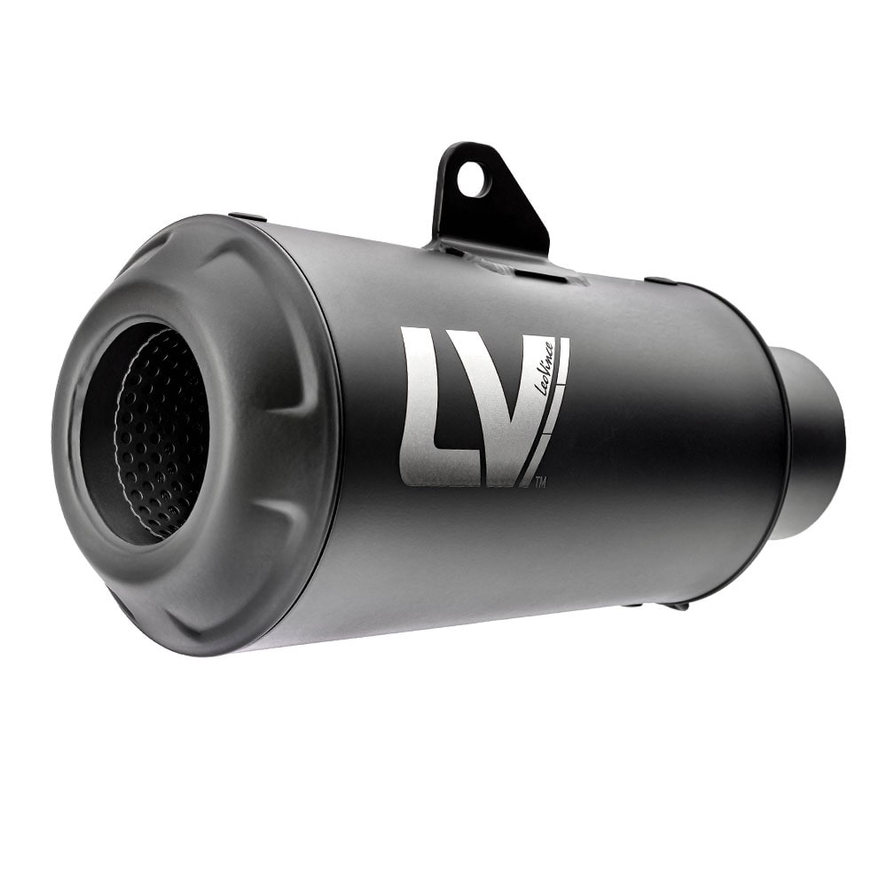 LEOVINCE LV-10 Slip-On Muffler - Full Black Ninja 400/500 2018-2025 15218FBU