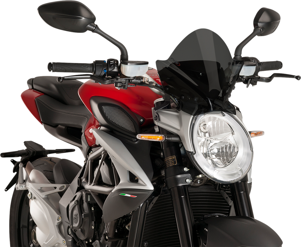 PUIG HI-TECH PARTS New Generation Windscreen - Dark Smoke 9011F