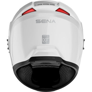SENA Phantom Helmet - Gloss White - XL PHANTOM-GW0XL3
