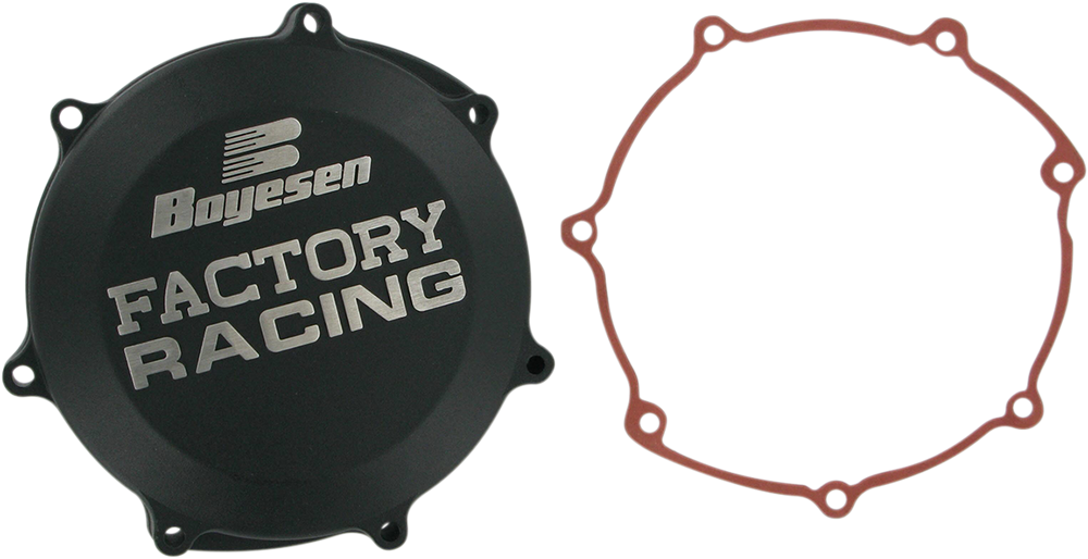 BOYESEN Clutch Cover - Black - YFZ450 CC-38AB